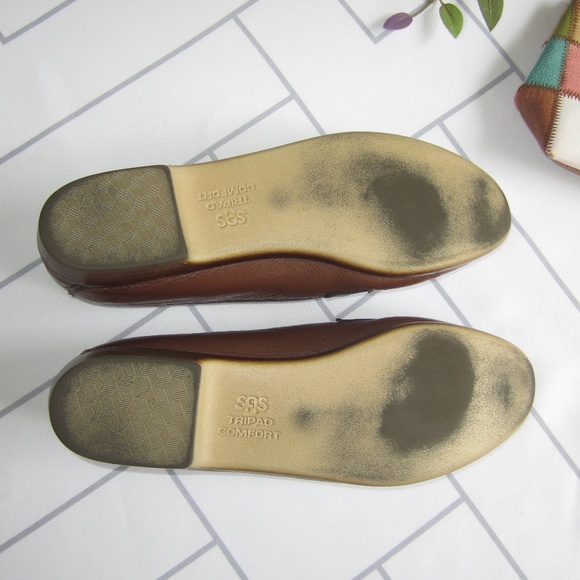 SAS Comfort Brown Penny Loafers Flats sz 9 1/2 - Picture 3 of 8